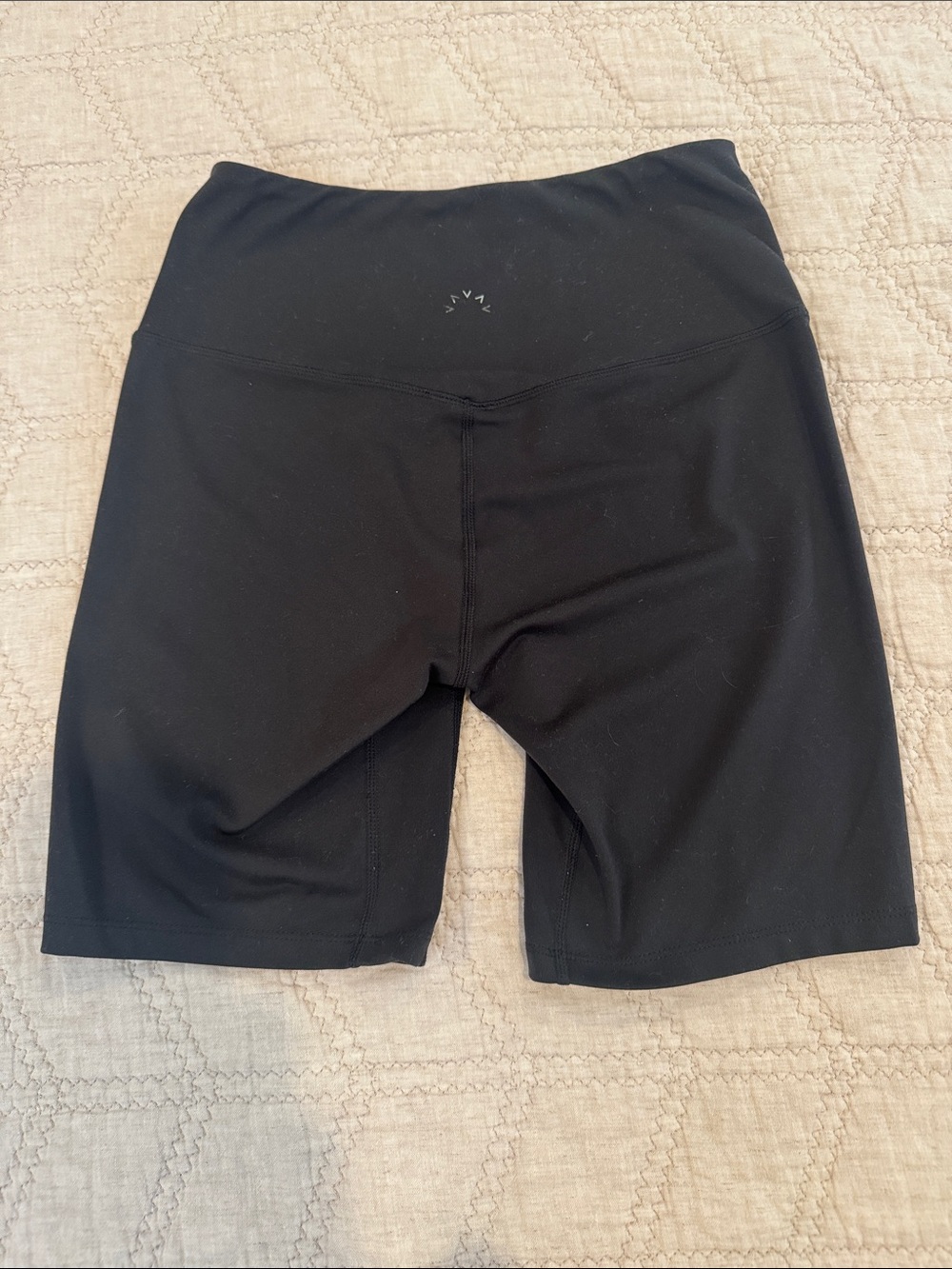Varley Black High-Rise Bike Shorts Women Size S - Picture 3 of 3